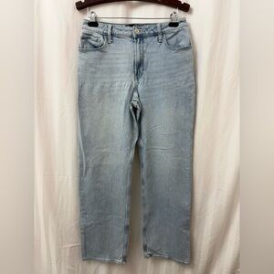 Hollister Men's Light Blue Straight Jeans